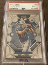 2023 Panini Mosaic - Rookies #360 Sam LaPorta (RC) GEM MT PSA 10