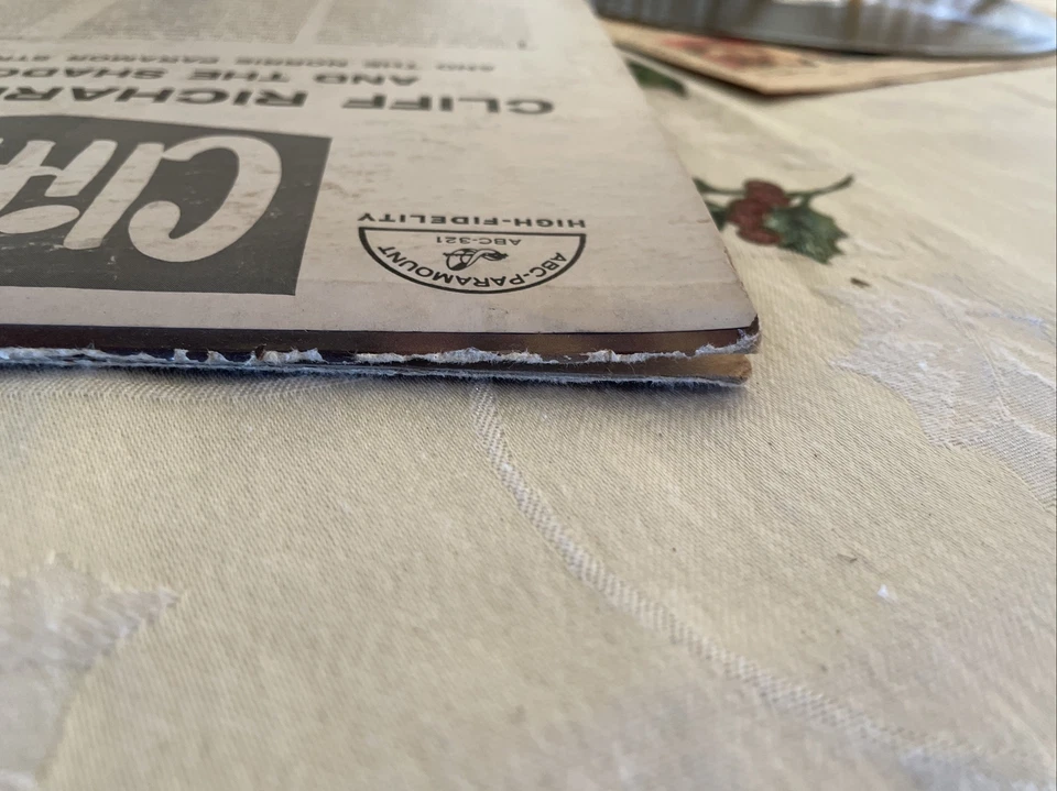 PROMO Cliff Richard and the Shadows Cliff Sings 1960 Mono LP  - Image 4 of 4