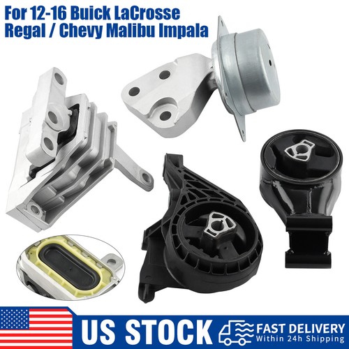 Engine Motor & Trans Mount Set 4PCS Fits 2012-2016 Chevrolet Impala Malibu 2.4L※