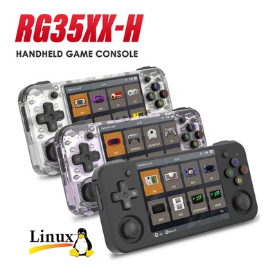 ANBERNIC RG35XX H Handheld Game Console 3.5'' IPS 64G 5528 Games FREE SHIPPING