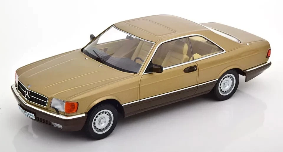Mercedes 600 Landaulet 1964 Dorée – Miniature KK-Scale 1/18 – Métal – Collection