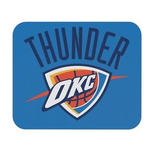 Mouse Pad - OKC Thunder NBA Finals Playoffs, Basketball Work Desk Mat,