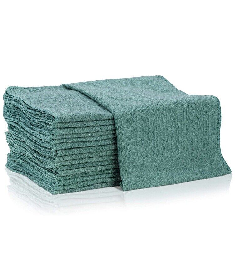 Ranking TOP16 25 Pieces-NEW GREEN NEW before selling GLASS CLEANING HUCK SHOP TOWELS SURGICAL D
