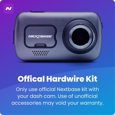 Nextbase Series 2 Hard Wire Kit For Nextbase Dash Cams - 222, 322