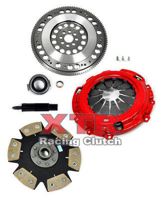 XTR STAGE 4 CLUTCH KIT+CHROMOLY FLYWHEEL ACURA RSX TYPE-S CIVIC Si 2.0L K20 K24