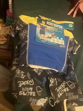 Boys Swim Training Float Suit 2 Piece Life Jacket Vest Small 2-3