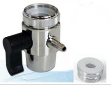 Faucet Adapter Diverter Valve For Reverse Osmosis Water Filter 1/4" Tube Barb