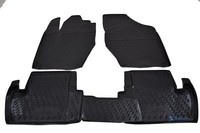GummifußMatten Gummimatten 3D Passend FüR Peugeot 308 2007-2014 4 Tlg