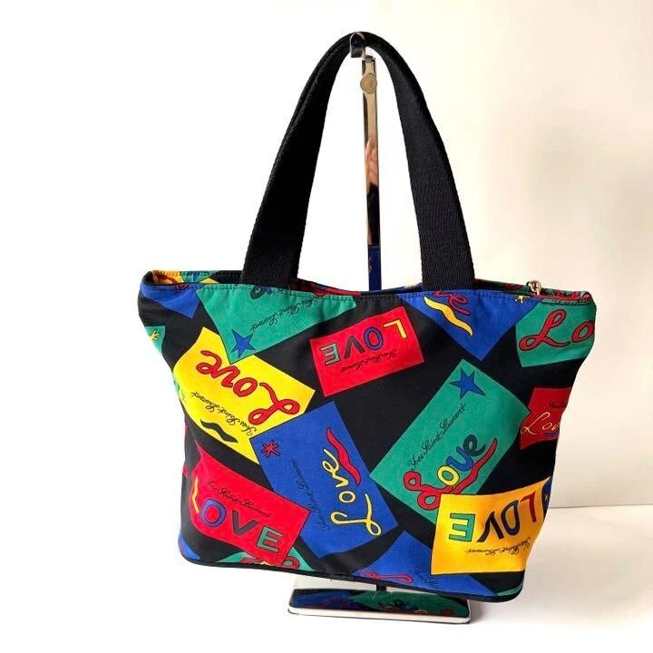 Yves Saint Laurent Vintage Love 80s Hand Bag Tote Bag Women Used from Japan
