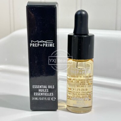 New MAC Prep + Prime Grapefruit & Chamomile Essential Oils Full Size 0.47oz/14ml