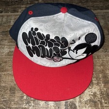 Disney Parks Angry Mickey Mouse Graffiti Magic Baseball Cap SnapBack MM 28