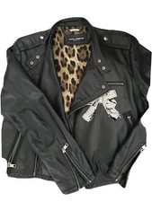 Dolce Gabbana Womens Leather Jacket