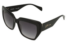 Brand New 2025 GENNY Women Sunglasses GYS 973 col 00 Frame Italy Authentic Black