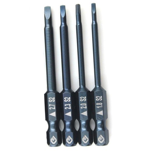 4pcs Triangle Screwdriver Bit Set 1/4 Hex Security Magnetic Head 65mm Extra Long - Picture 13 of 24