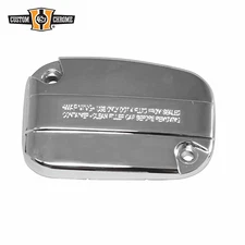 Chrome Front Clutch Master Cylinder Cover Fits For Harley-Davidson Touring 2008+