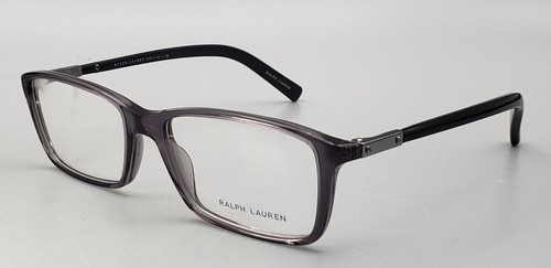 Ralph Lauren Eyeglass Frames Transparent Grey Full Rim Rectangular PH 2101 5407