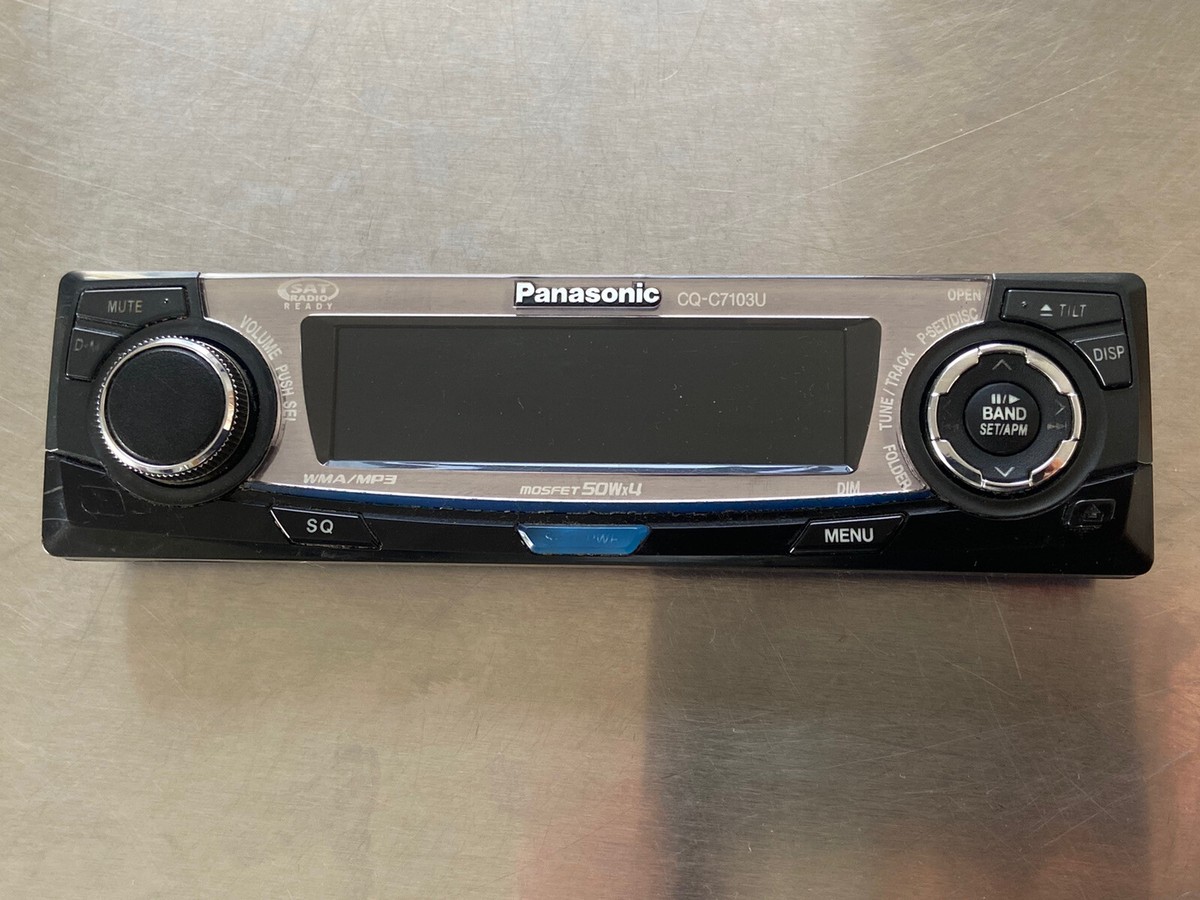 PANASONIC CQ-C7103U STEREO PANASONIC CQ-C7103U FACEPLATE ONLY OEM