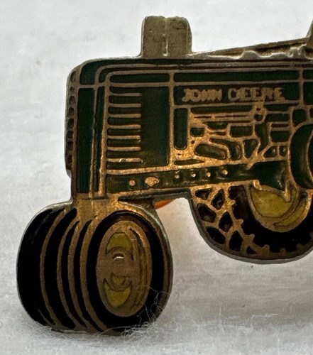 John Deere Traktor Pin goldfarben Emaille Landmaschinen Oldtimer - Bild 17 von 23