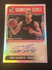 2018-19 Donruss Signature Series Wade Baldwin IV #SG-WB4