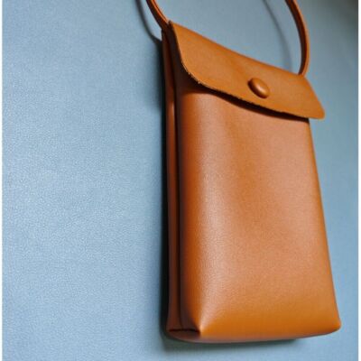 Women Vertical Design Mobile Phone Bag Loss-proof Shoulder Bag Messenger Bag
