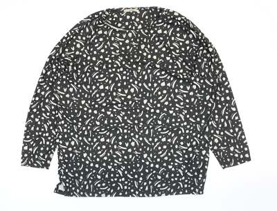George Damen T-Shirt schwarz Polyestermischung Größe M