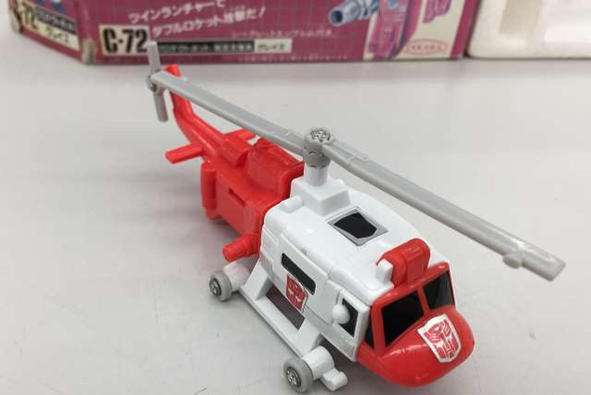 トランスフォーマー　C-72 グレイズ Takara Transformers C-72 Cybertron Protect Bot Grays Figure