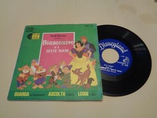 WALT DISNEY BIANCANEVE E I SETTE NANI DSP 310 (CON LIBRETTO COMPLETO)
