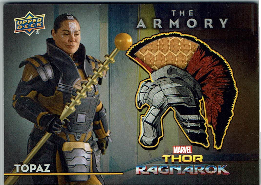 Thor Ragnarok 2017 Upper Deck Marvel Costume Memorabilia Card AS