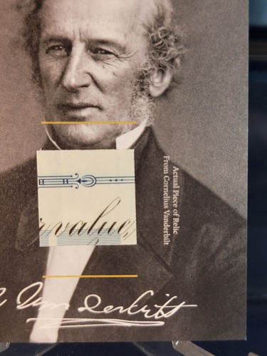 2024 Pieces of the Past 8 Year Collection #PRH-CV CORNELIUS VANDERBILT RELIC - 第 5/6 張圖片