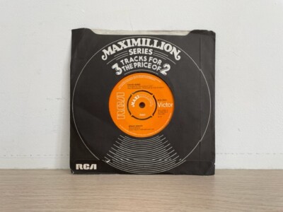 David Bowie   Space Oddity / Changes 7'' Rock Vinyl 1975 RCA Victor Glam Rock Pop