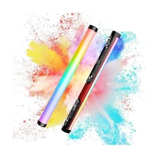 GVM RGB Tube Light, BD25R 25W Light Wand with 300 Lamp Beads, 24" Photography...