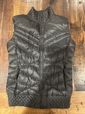 Nike Cascade Black Down Goose Puffer Vest 541414-011 Women's Size