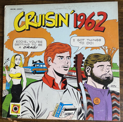 CRUISIN' 1961 DJ Arnie Woo Woo Ginsburg RADIO Royer Increase Records Vinyl VG+