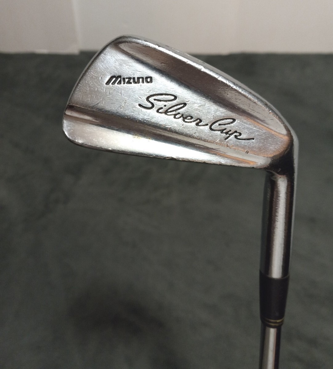 Mizuno Silver Cup 6 Iron Right-Handed Stiff Flex Steel Shaft 38