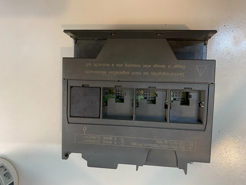 Siemens Simatic S7-300 6ES7331-7KB01-0AB0 Analogico Ingresso Moduli - Immagine 3 di 3