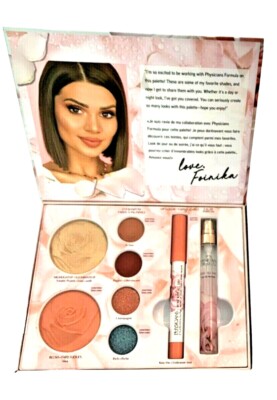 PHYSICIANS FORMULA ROSE' ALL DAY X EXTERIORGLAM COLL 8 PCS W/PARFUME NEW BOXED