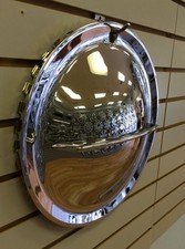 14 Hollywood Flipper Moon Single Bar Custom Hot Rod Chrome Hubcap Wheelcover