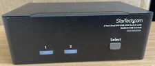 STARTECH C4E1E7ZG07 2-Port Dual DVI USB KVM Switch with Audio &USB 2.0 HUB