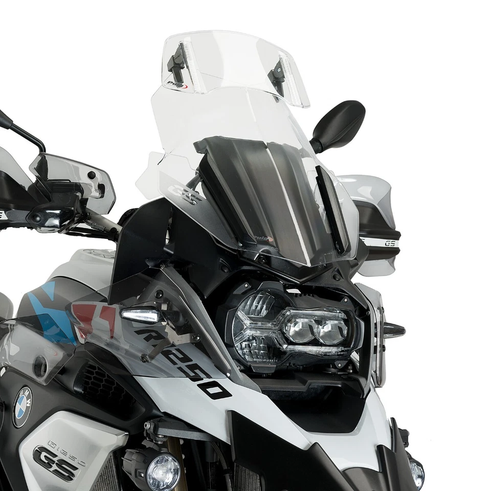 Deflettore cupolino Visiera Regolabile Spoiler Clip-On Puig 20764W chiaro - Immagine 2 di 4