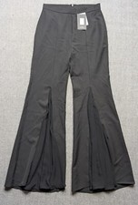 Fashion Nova Black Power And Play Flare Pant, Size Medium NWT