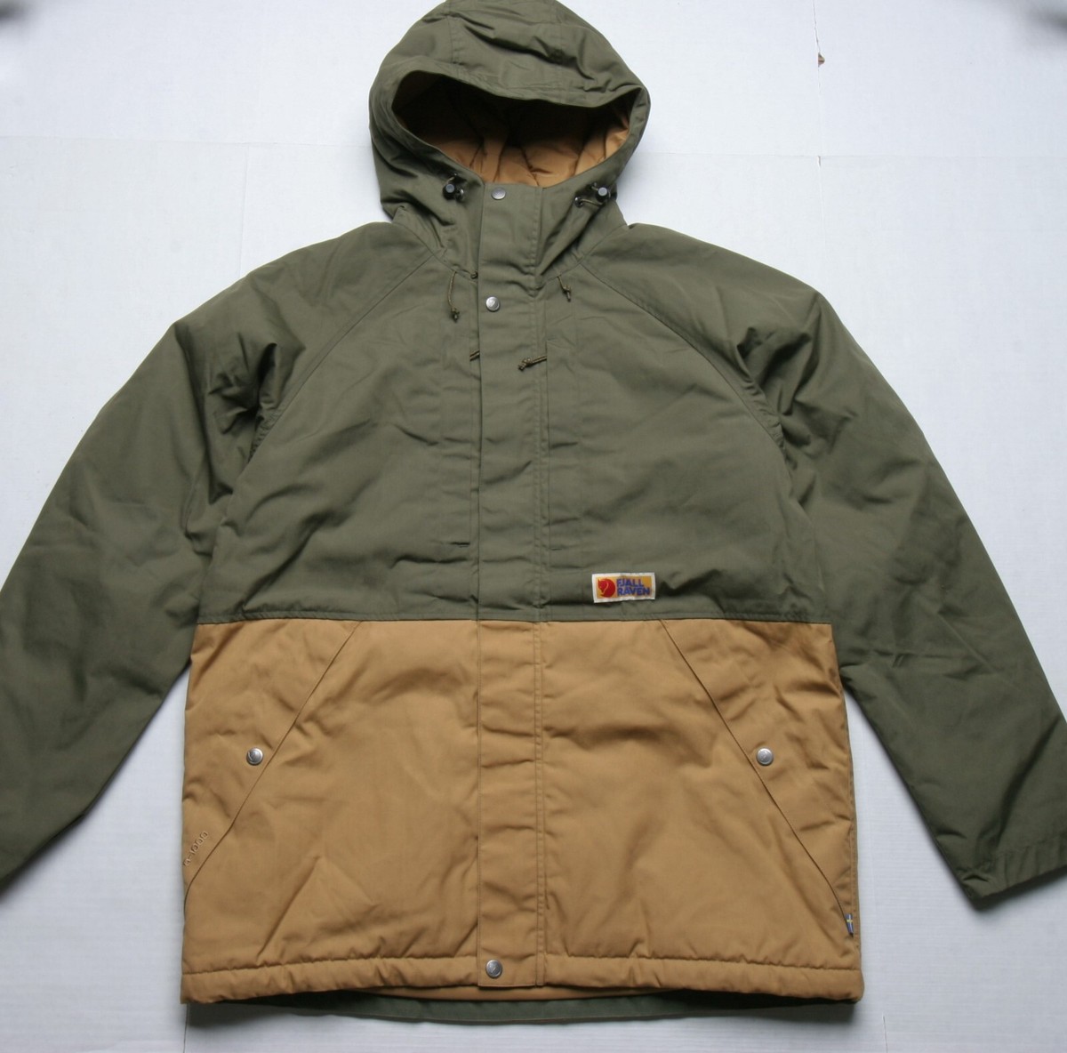 FjallRaven Vardag Lite Padded Jacket (M) Laurel Green / Buckwheat