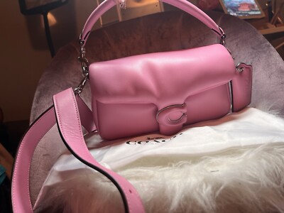 COACH Pillow Tabby 18 Shoulder Bag Pink | eBay
