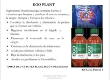 Ego Plant Sabor Herbal De Omnilife (12 Botellas De 6.7 Oz)