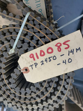 TP2450-14M-40 industrial timing belt, made in USA.