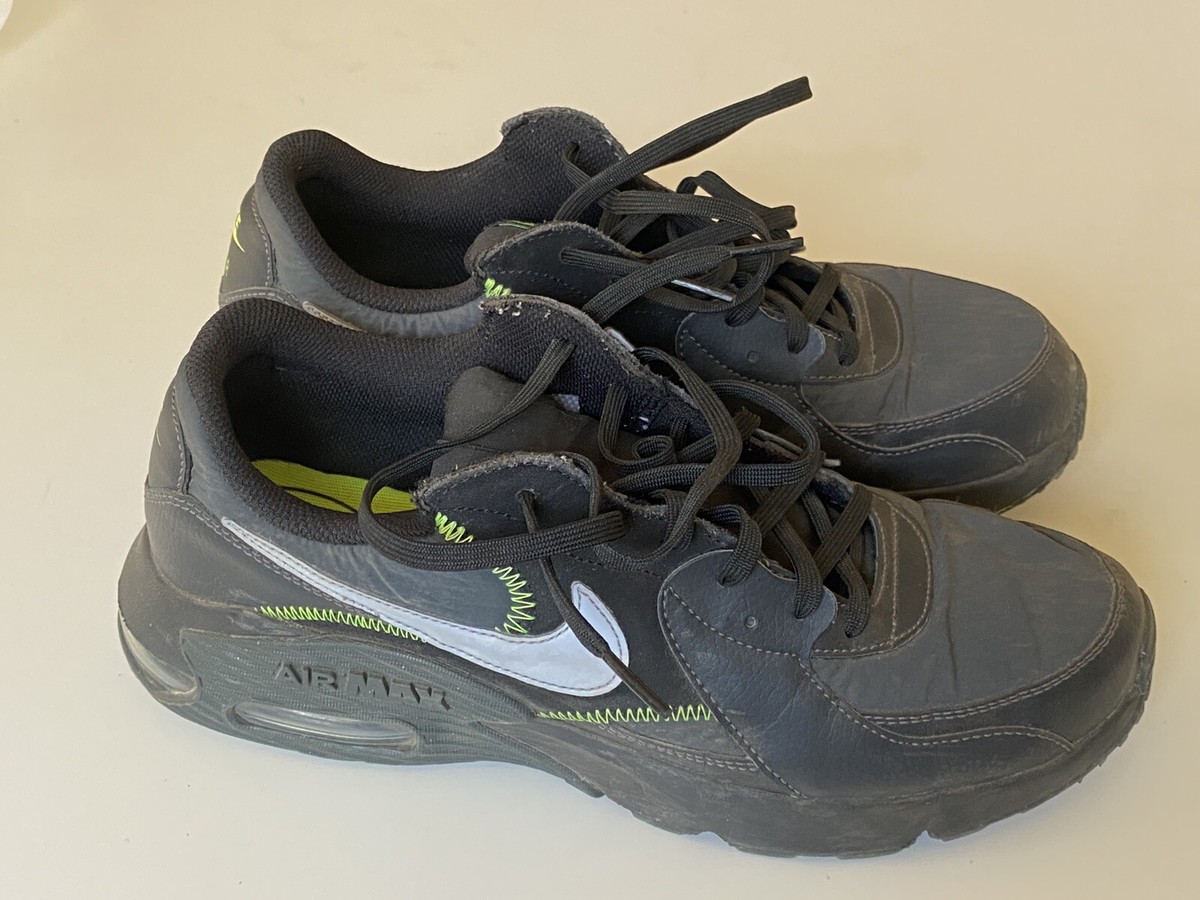 Nike AirMax Excee Black Silver Green CD4165-010 Men's Gym