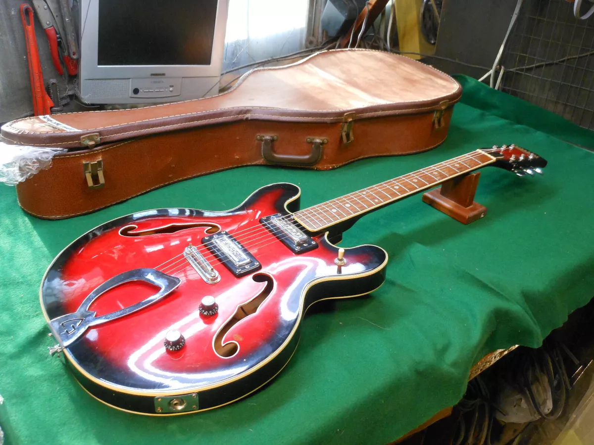 Teisco hollow on sale body guitar