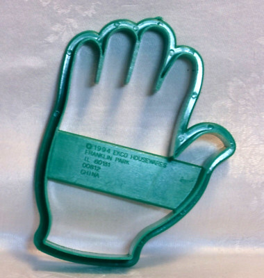 Ekco Housewares Plastic Cookie Cutter - Hand Kindergarten Preschool Child Party