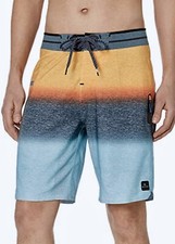 RIP CURL Mirage Flashouse Ultimate Orange Blue Board Shorts Swim NEW Mens Sz 32