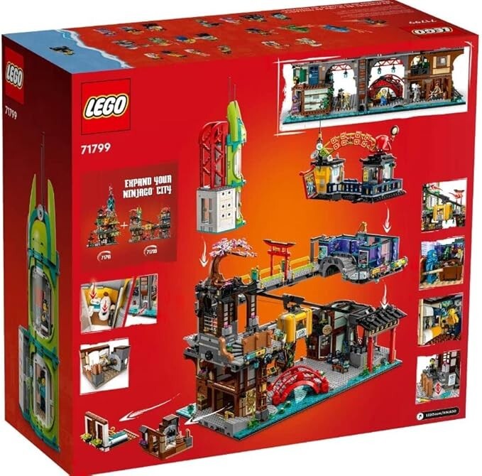 LEGO 71799 Ninjago City Markets 6163 pcs for age 14+ New | eBay