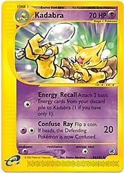 Pokemon Expedition  84/165 Kadabra Card